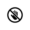 warning access symbol